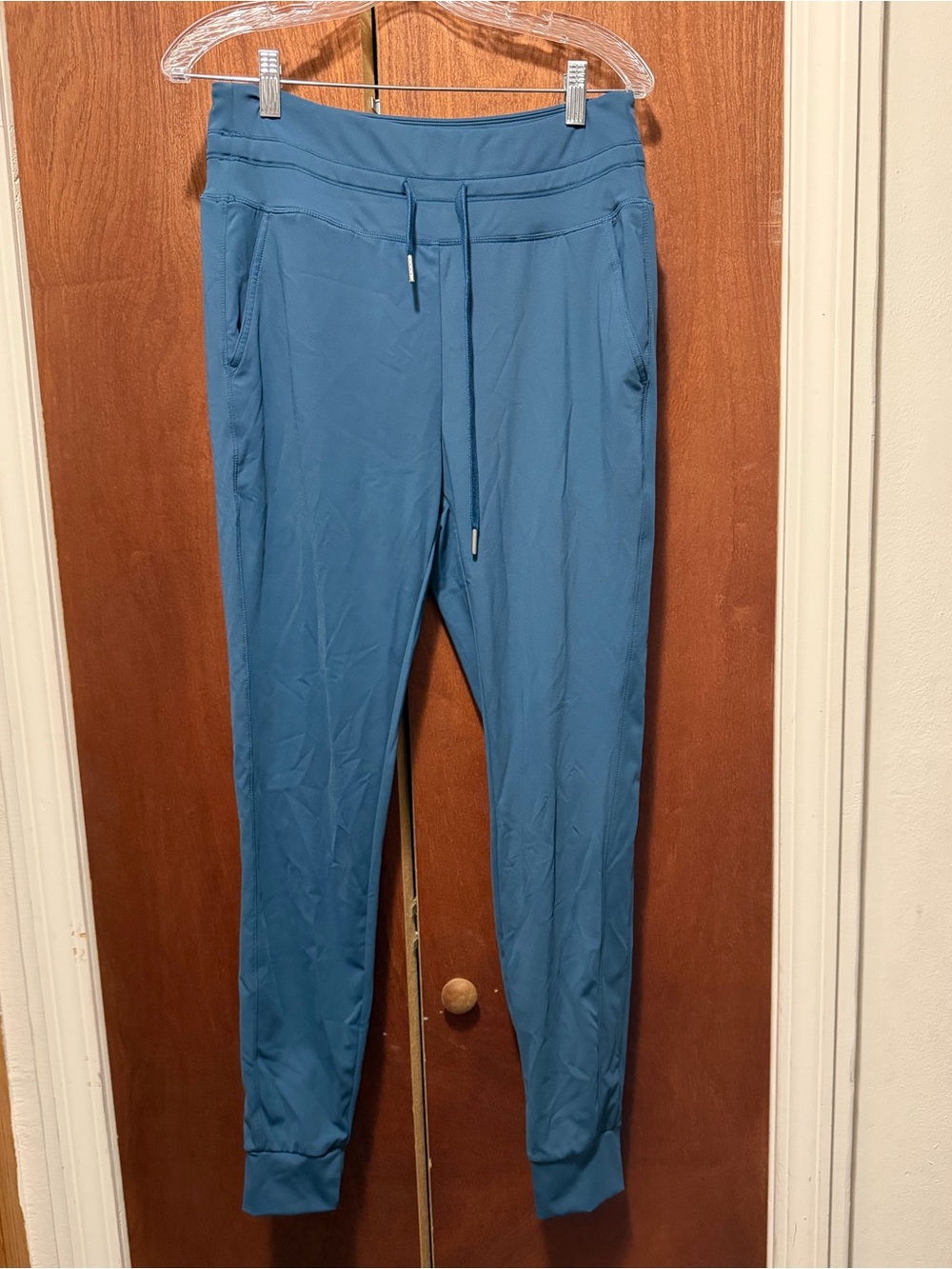 HALARA Teal Blue Women's Jogger Sweatpants with Drawstring